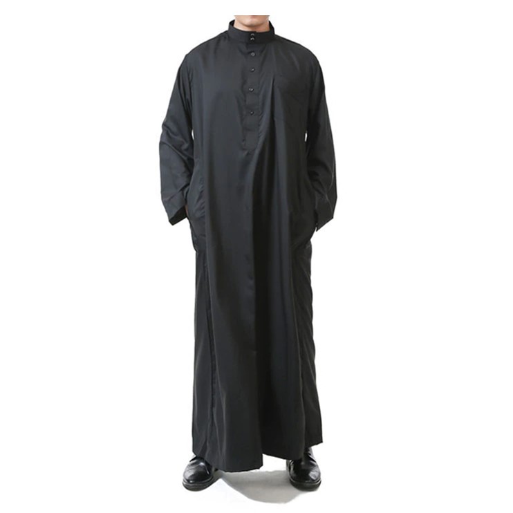 Qatari Thobe – Q Black Size 52 | IBC Shopping